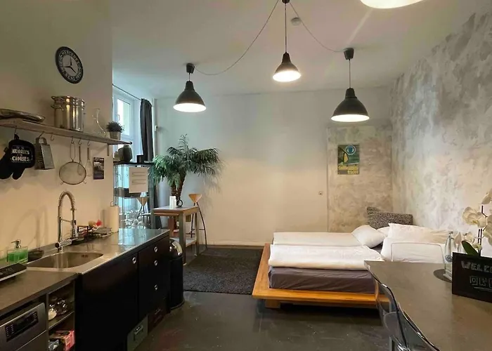 Industrielle Loft In Friedrichshain Lägenhet